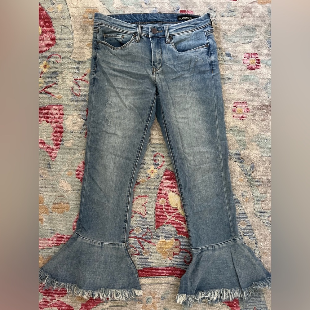 Blank NYC Ruffle Jeans